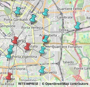 Mappa Corso XXII Marzo, 20137 Milano MI, Italia (2.76133)