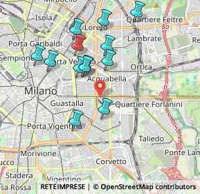 Mappa Corso XXII Marzo, 20137 Milano MI, Italia (1.79462)