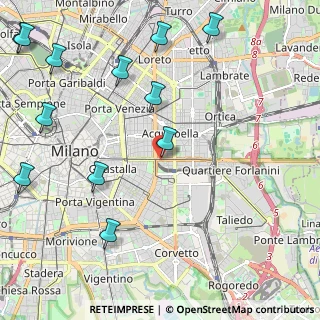 Mappa Corso Ventidue Marzo, 20129 Milano MI, Italia (2.91833)
