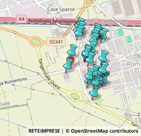 Mappa Strada Provinciale per Novara, 28068 Romentino NO, Italia (0.36)