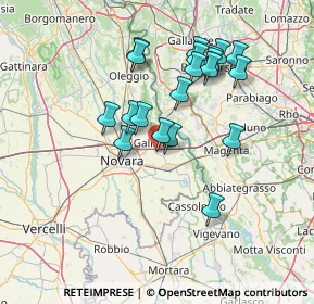 Mappa Strada Provinciale per Novara, 28068 Romentino NO, Italia (13.178)
