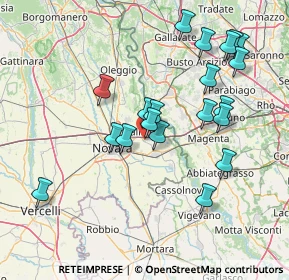 Mappa Strada Provinciale per Novara, 28068 Romentino NO, Italia (15.021)