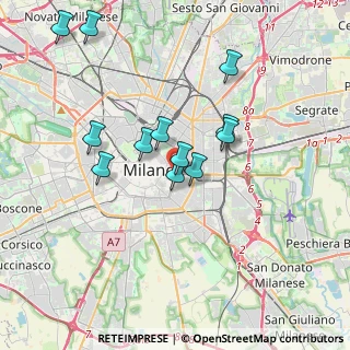 Mappa Corso di Porta Vittoria, 20129 Milano MI, Italia (3.32667)