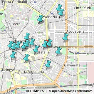 Mappa Corso di Porta Vittoria, 20129 Milano MI, Italia (1.0715)
