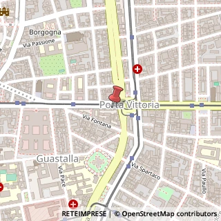 Mappa Corso di Porta Vittoria, 56, 20122 Milano, Milano (Lombardia)