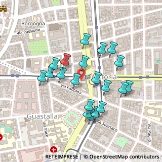 Mappa Corso di Porta Vittoria, 20129 Milano MI, Italia (0.211)
