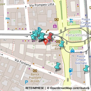 Mappa Corso di Porta Vittoria, 20129 Milano MI, Italia (0.02)