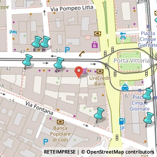 Mappa Corso di Porta Vittoria, 20129 Milano MI, Italia (0.1405)