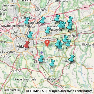 Mappa SP 160, 20068 Peschiera Borromeo MI, Italia (7.9205)