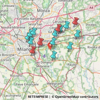 Mappa SP 160, 20068 Peschiera Borromeo MI, Italia (6.62933)