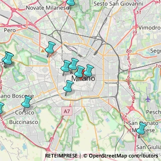 Mappa Via Lupetta, 20123 Milano MI, Italia (5.00667)