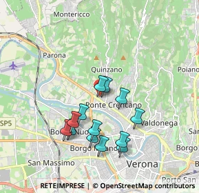 Mappa 37124 Verona VR, Italia (1.66154)