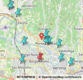 Mappa 37124 Verona VR, Italia (2.32417)