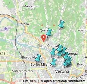 Mappa 37124 Verona VR, Italia (2.21077)