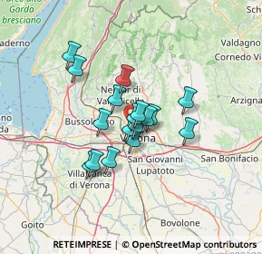 Mappa 37124 Verona VR, Italia (9.02353)