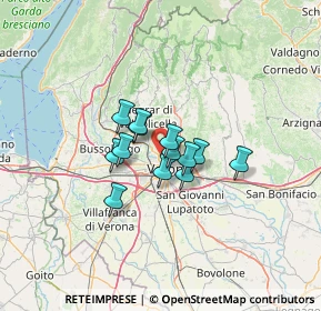 Mappa 37124 Verona VR, Italia (7.83154)