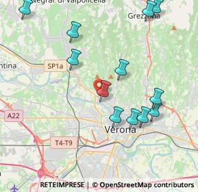 Mappa 37124 Verona VR, Italia (4.33917)