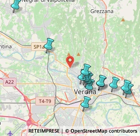 Mappa 37124 Verona VR, Italia (4.34923)