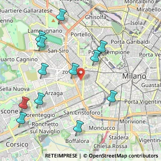 Mappa Piazza Irnerio Carlo, 20146 Milano MI, Italia (2.46583)