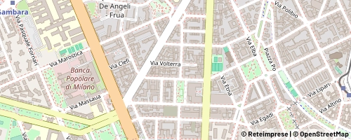 Mappa Milano