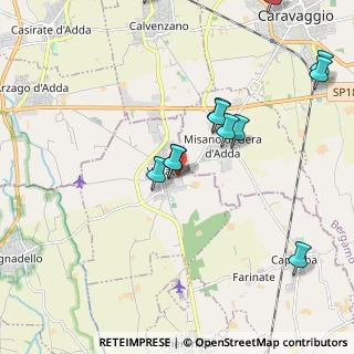 Mappa Via Pietro Nenni, 26019 Vailate CR, Italia (2.25333)