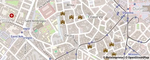 Mappa Milano
