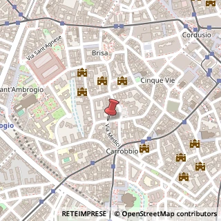 Mappa Via Medici, 8, 20123 Milano, Milano (Lombardia)
