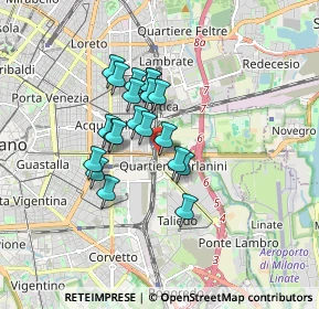 Mappa Via Alfonso Gatto, 20134 Milano MI, Italia (1.2705)