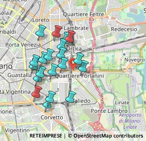 Mappa Via Alfonso Gatto, 20134 Milano MI, Italia (1.641)