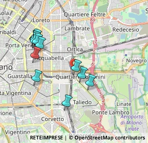 Mappa Via Alfonso Gatto, 20134 Milano MI, Italia (1.98615)