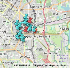 Mappa Via Alfonso Gatto, 20134 Milano MI, Italia (1.545)