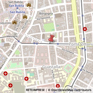 Mappa Corso di Porta Vittoria,  32, 20122 Milano, Milano (Lombardia)