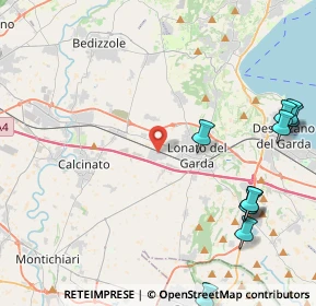 Mappa Via Carlo Nicola Pasini, 25017 Lonato del Garda BS, Italia (6.09091)