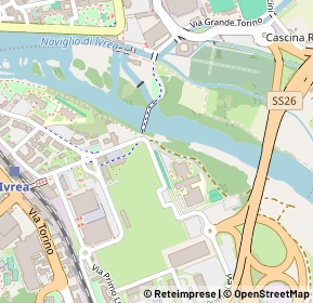 Mappa 10015 Ivrea TO, Italia (0.22083)