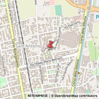 Mappa Via Benedetto Odescalchi, 11, 28100 Novara, Novara (Piemonte)