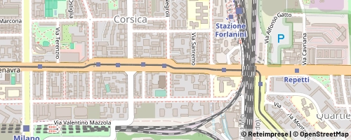 Mappa Milano
