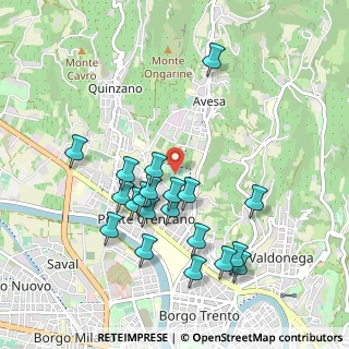 Mappa Via Santini, 37127 Verona VR, Italia (0.9615)