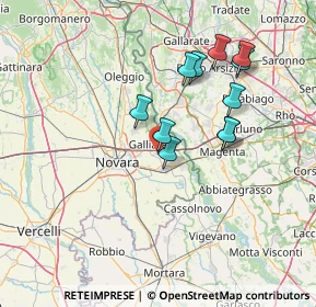 Mappa Vicolo Gaudenzio Caccia, 28068 Romentino NO, Italia (12.86182)