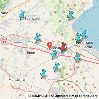 Mappa 25017 Calcinato BS, Italia (4.32333)
