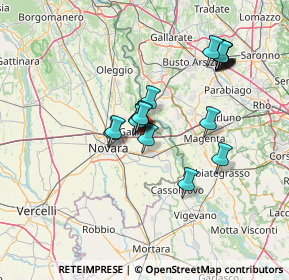 Mappa Piazza Garibaldi, 28068 Romentino NO, Italia (12.514)