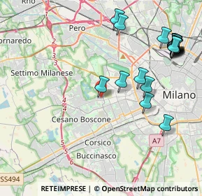 Mappa Piazza Madonna dei Poveri, 20152 Milano MI, Italia (5.0565)