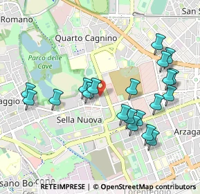 Mappa Piazza Madonna dei Poveri, 20152 Milano MI, Italia (1.018)