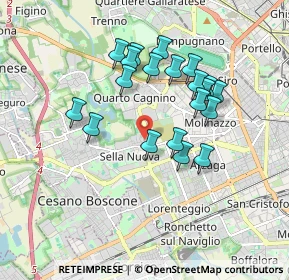 Mappa Piazza Madonna dei Poveri, 20152 Milano MI, Italia (1.597)