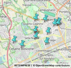 Mappa Piazza Madonna dei Poveri, 20152 Milano MI, Italia (1.7)