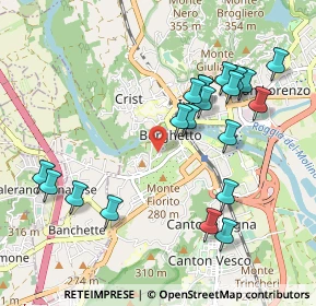 Mappa Via Chiusella, 10015 Ivrea TO, Italia (1.0295)