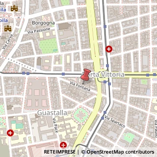 Mappa Via Fontana, 15, 20122 Milano, Milano (Lombardia)