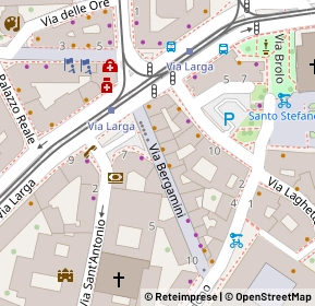 Mappa 20122 Milano MI, Italia (0.02308)