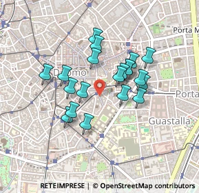 Mappa Via Larga, 20121 Milano MI, Italia (0.3535)