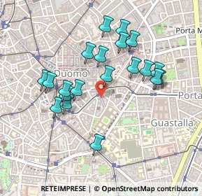 Mappa Via Larga, 20121 Milano MI, Italia (0.4375)