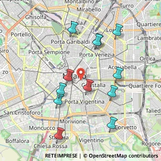 Mappa Via Larga, 20121 Milano MI, Italia (2.04333)